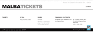Tickets.malba.org.ar thumbnail