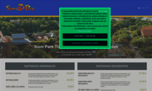 Tickets.siampark.net thumbnail