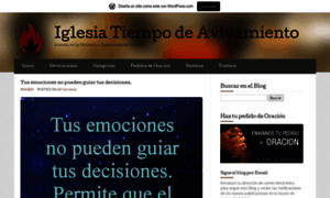 Tiempodeavivamiento.wordpress.com thumbnail