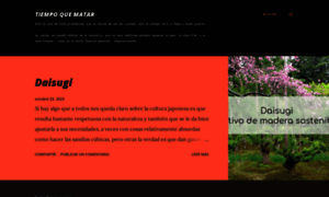 Tiempoquematar.blogspot.com thumbnail