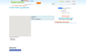 Tienda-infantil-juguetilandia-en--huesca.buscalis.com thumbnail