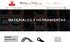 Tienda.homebuilt.com.mx thumbnail