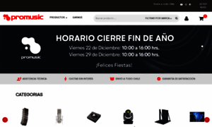 Tienda.promusic.cl thumbnail