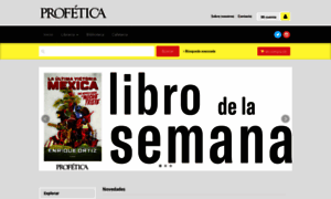 Tiendaenlinea.profetica.com.mx thumbnail