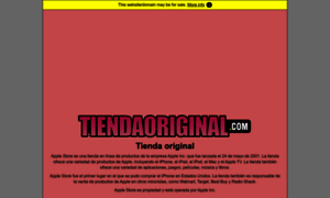 Tiendaoriginal.com thumbnail