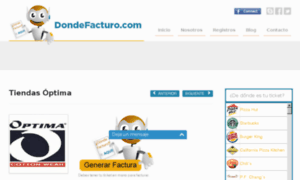 Tiendas-optima.dondefacturo.com thumbnail