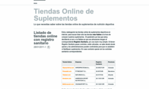Tiendasfiables.wordpress.com thumbnail