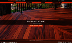 Tigerwooddecking.com thumbnail