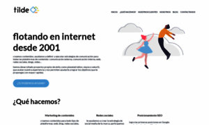 Tildecomunicacion.com thumbnail