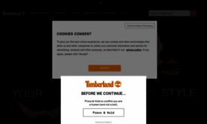 Timberland.com thumbnail