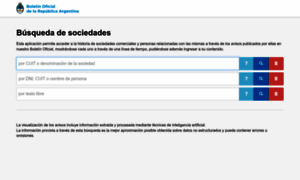 Timeline.boletinoficial.gob.ar thumbnail