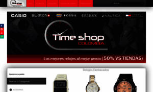 Timeshopcolombia.com thumbnail