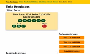 Tinkaresultados.com thumbnail