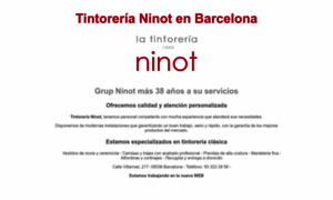 Tintoreria-ninot.com thumbnail