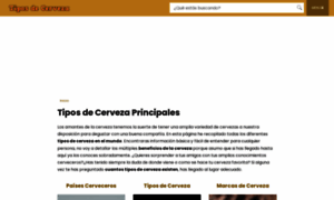 Tiposdecerveza.com thumbnail