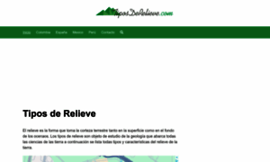 Tiposderelieve.com thumbnail
