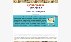Tirotarot.com thumbnail