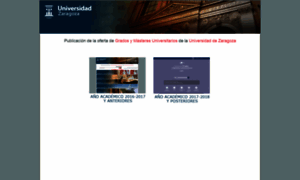 Titulaciones.unizar.es thumbnail