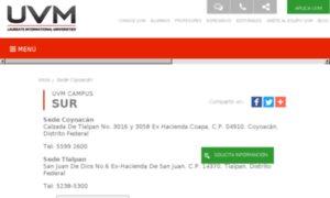 Tlalpan.uvmnet.edu thumbnail