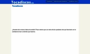 Tocadiscos.me thumbnail