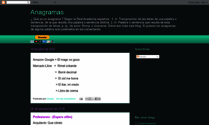 Todoanagramas.blogspot.mx thumbnail