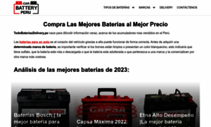 Todobateriasdelivery.pe thumbnail
