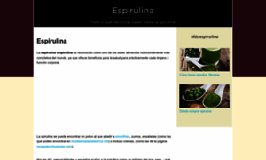 Todoespirulina.com thumbnail