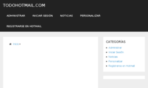Todohotmail.com thumbnail