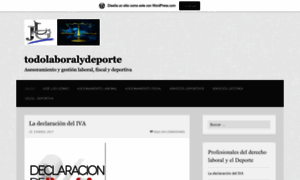 Todolaboralydeporte.wordpress.com thumbnail
