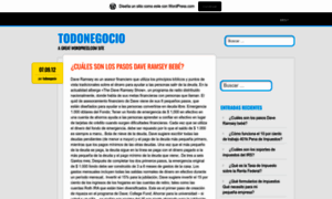 Todonegocio.wordpress.com thumbnail