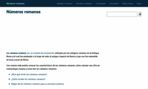Todonumerosromanos.com thumbnail