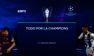 Todoporlachampions.espn.com.mx thumbnail