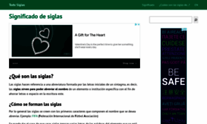 Todosiglas.com thumbnail