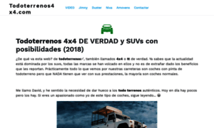 Todoterrenos4x4.com thumbnail