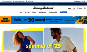Tommybahama.com thumbnail