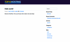 Top10hosting.co.uk thumbnail