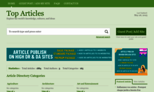 Toparticlesdirectory.com thumbnail