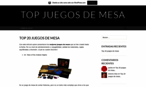 Topjuegosdemesa.wordpress.com thumbnail