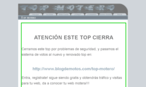 Topmotero.cascompany.com thumbnail