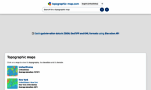Topographic-map.com thumbnail