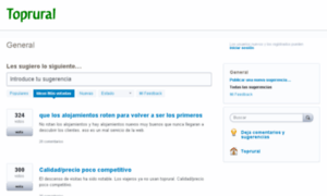 Toprural.uservoice.com thumbnail