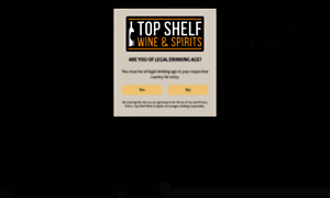 Topshelfwineandspirits.com thumbnail