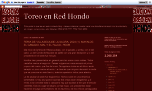 Toreoenredhondo.blogspot.com thumbnail