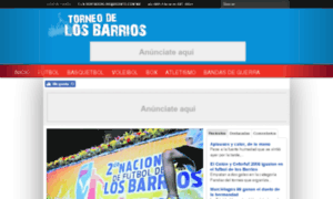 Torneodelosbarrios.com thumbnail
