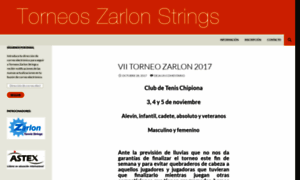 Torneoszarlonstrings.wordpress.com thumbnail