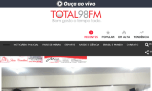 Total98fm.com.br thumbnail