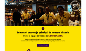 Trabajaconnosotros.gandhi.com.mx thumbnail