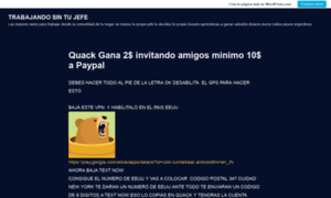 Trabajandosintujefe.wordpress.com thumbnail