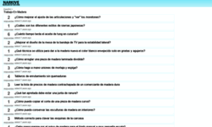 Trabajo-en-madera.narkive.es thumbnail