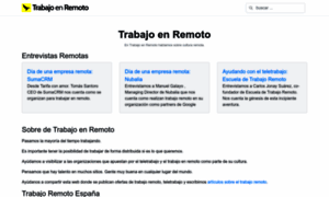 Trabajoenremoto.com thumbnail